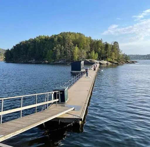 Leilighet Ved Sjoen Med Strand Апартаменты Порсгрунн