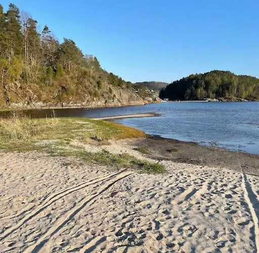 Leilighet Ved Sjoen Med Strand شقة بورشغرون